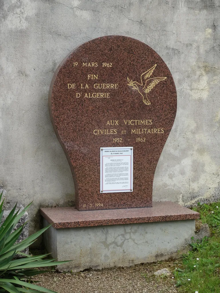 Monument Algérie de Ruffec